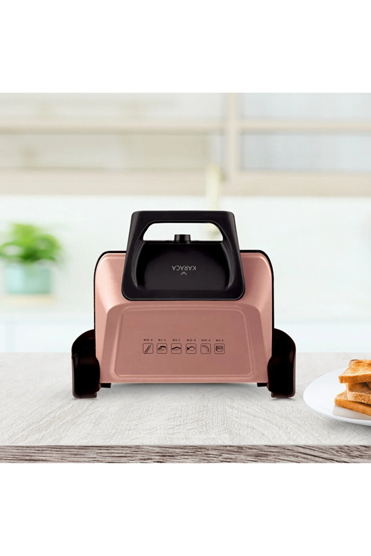 Future Plus Biodiamond Antibakteriyel Rosegold Tost Makinesi 153.03.06.6202