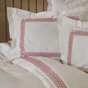 ست روتختی دو نفره کاراجا مدل Dakota Bambu Nakışlı کد 8680214319666