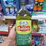 روغن زیتون 1 لیتری ایتالیا BASSO