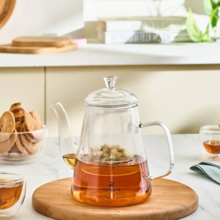 قوری شیشه ای بوروسیلیکات کاراجا کد 3553